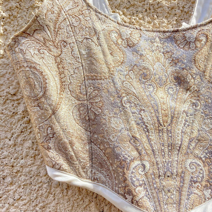 Pattern matched corset - 2022