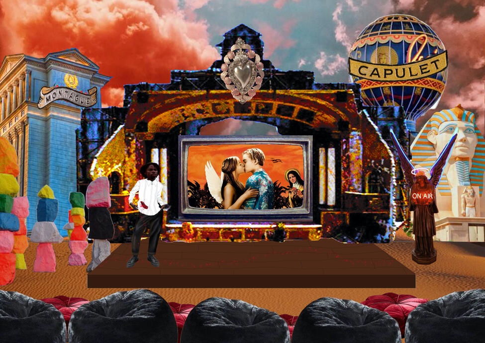 Romeo &amp; Juliet Set Design for Backyard Cinema - 2023