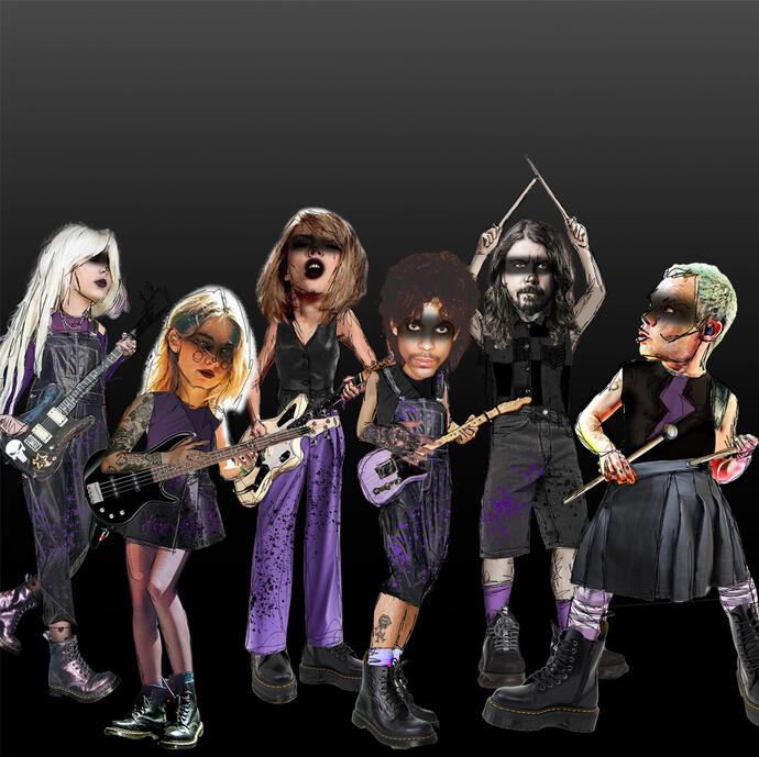 Rock Band - Costume Design - 2023